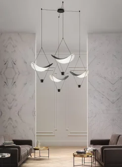 Masiero Żyrandole|Lampy Nad Schody<Vollee C4 G - - lampa wisząca