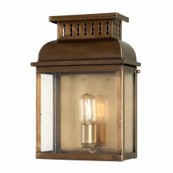 Elstead Lighting Kinkiety Zewnętrzne: Ogrodowe I Elewacyjne|Lampy Ogrodowe, Oświetlenie Do Ogrodu<Westminster Solid Brass - - kinkiet ogrodowy
