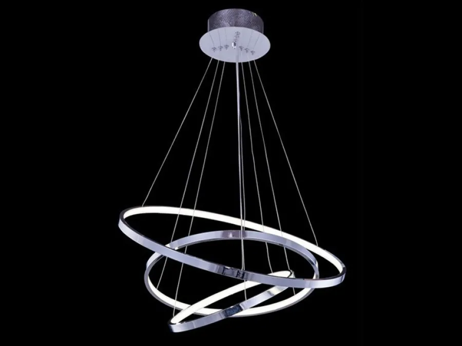 AZzardo Żyrandole|Lampy Do Sypialni, Oświetlenie Do Sypialni<Wheel 3 Big wisząca LED - - lampa wisząca