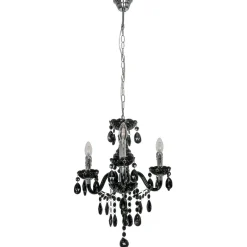 Italux Lampy Wiszące Klasyczne<Whiz Black III - - lampa wisząca klasyczna