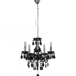 Italux Lampy Wiszące Klasyczne<Whiz Black V - - lampa wisząca klasyczna
