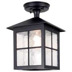 Elstead Lighting Lampy Zewnętrzne Sufitowe Na Taras I Dom|Lampy Ogrodowe, Oświetlenie Do Ogrodu<Winchester Black - - lampa sufitowa ogrodowa