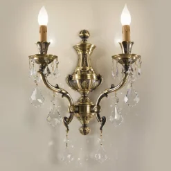 Possoni Kinkiety I Lampy Na Ścianę|Kinkiety Klasyczne<Windsor 888/A2-Sh/P - - kinkiet