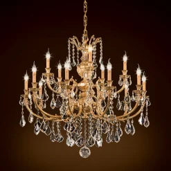 Possoni Żyrandole|Lampy Wiszące Klasyczne<Windsor 888/15M-Sh/P - - lampa wisząca