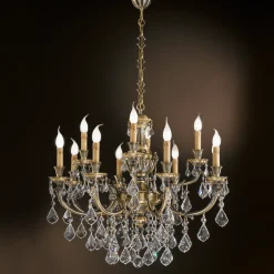 Possoni Żyrandole|Lampy Wiszące Klasyczne<Windsor 888/8+4-Sh/P - - lampa wisząca