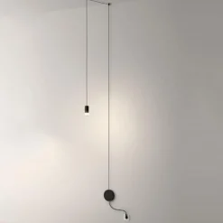 Vibia Wiszące Ekskluzywne|Żyrandole<Wireflow 0348 FreeForm czarny - - lampa wisząca