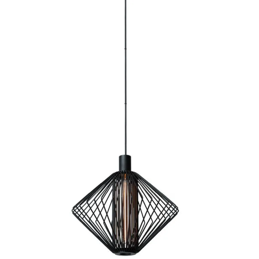 Wever & Ducre Wiszące Ekskluzywne|Lampy Do Salonu, Oświetlenie Salonu<Wiro Diamond 1.0 czarny - Wever & Ducré - lampa wisząca