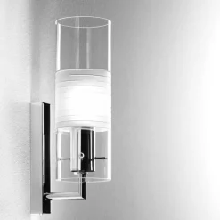 De Majo Kinkiety I Lampy Na Ścianę|Ekskluzywne I Luksusowe Kinkiety<Xilo H34 przezroczysty - - lampa ścienna przezroczystyNapięcie: 230V