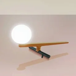 Artemide Lampki Na Biurko, Oświetlenie Biurkowe|Biurkowe Ekskluzywne<Yanzi L28 złoty mosiądz - - lampa biurkowa złoty mosiądzNapięcie: 230V