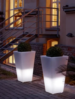 Slide Meble Podświetlane<Y-Pot Light 90 - - doniczka podświetlana