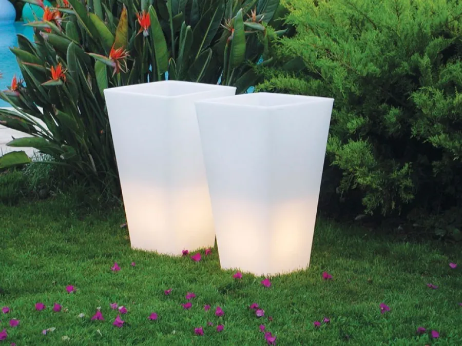 Slide Meble Podświetlane<Y-Pot Light 74 - - doniczka podświetlana