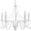 SOLLUX LIGHTING Żyrandole|Lampy Do Sypialni, Oświetlenie Do Sypialni<Żyrandol MINERWA 7 Biały