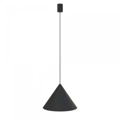 Nowodvorski Lampy Do Kuchni, Oświetlenie Kuchenne|Nowoczesne Lampy Wiszące<Zenith M Black - - lampa wisząca nowoczesna